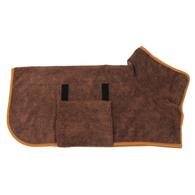 PETSCARECLUB™ Absorbent Adjustable Dog Bathrobe