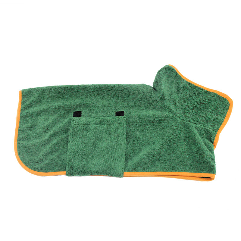 PETSCARECLUB™ Absorbent Adjustable Dog Bathrobe